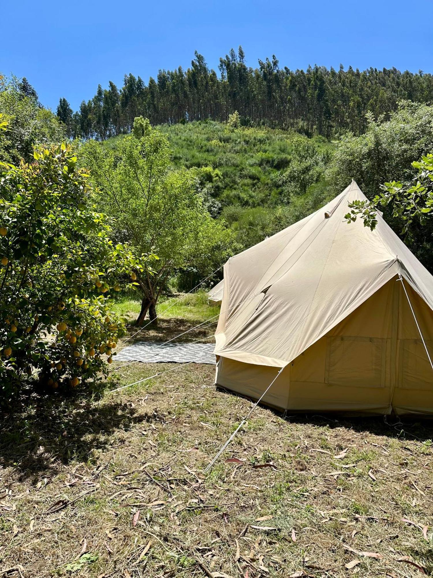 Giant Canvas Rental Tent Agro-Turismo Quinta Da Fonte Фигейро дос Виньос Екстериор снимка