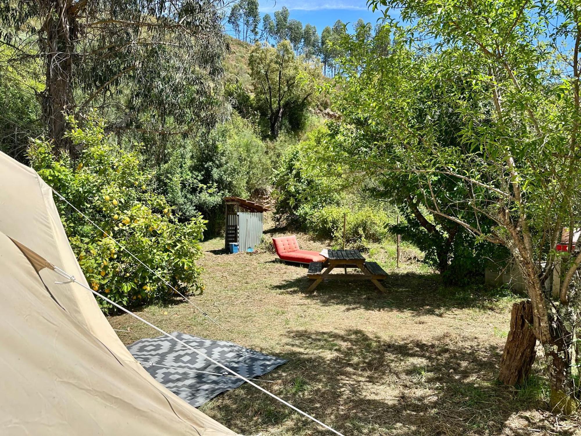 Giant Canvas Rental Tent Agro-Turismo Quinta Da Fonte Фигейро дос Виньос Екстериор снимка