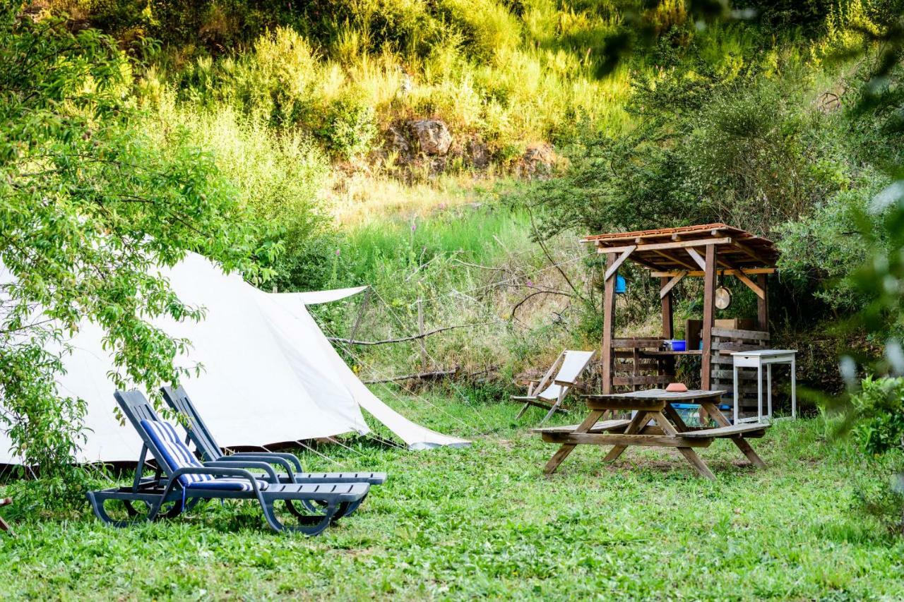 Giant Canvas Rental Tent Agro-Turismo Quinta Da Fonte Фигейро дос Виньос Екстериор снимка